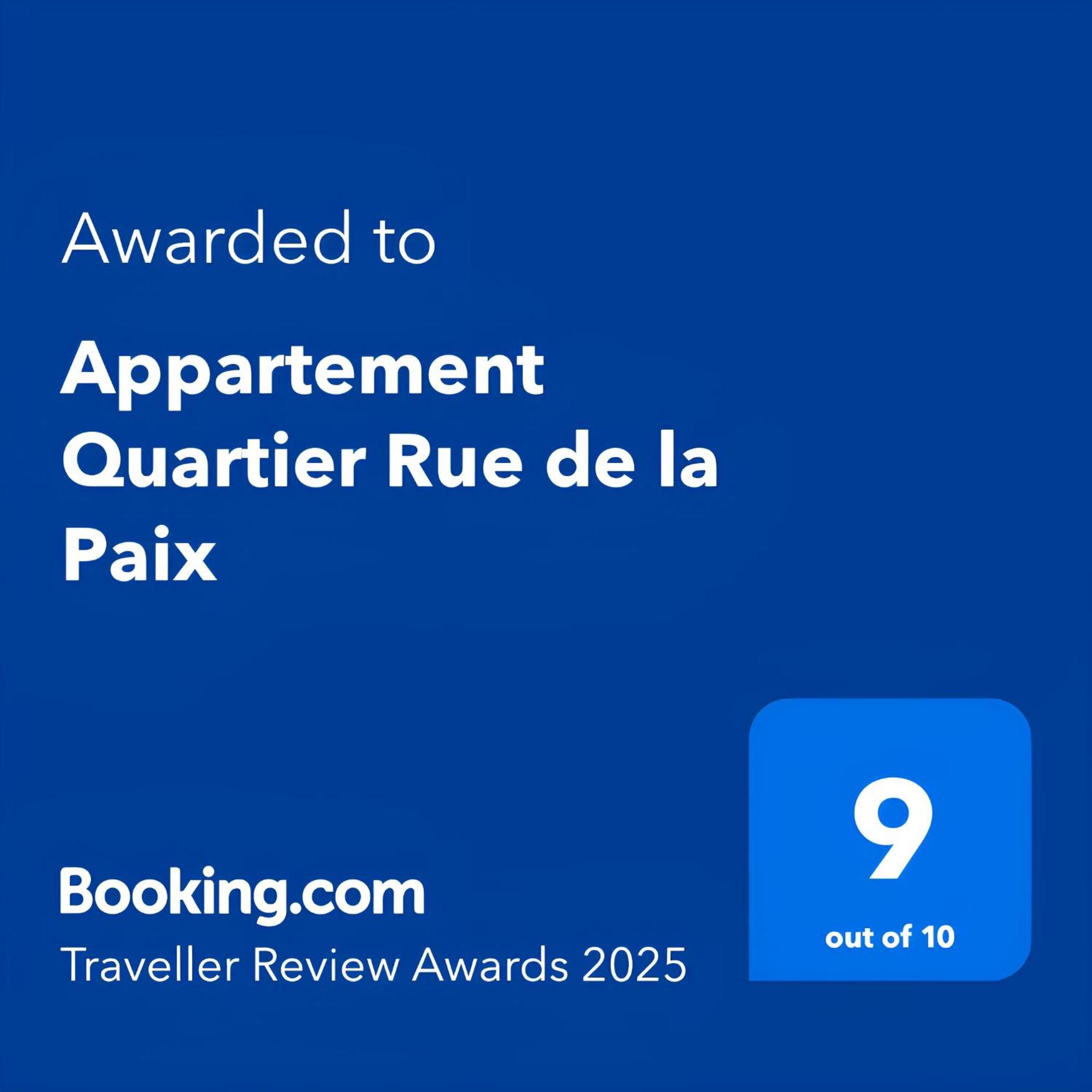 Appartement Quartier Rue De La Paix Free Netflix 파리 외부 사진
